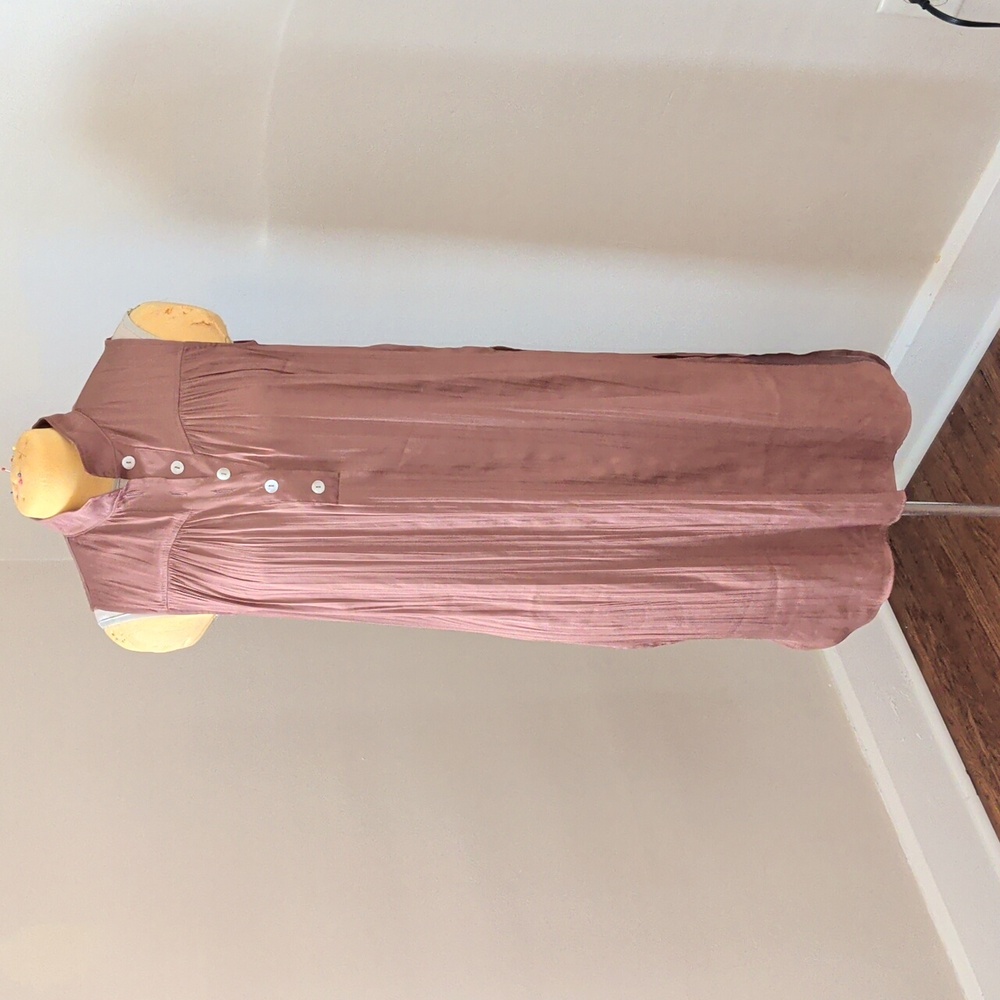 Anthropologie Brown Tunic